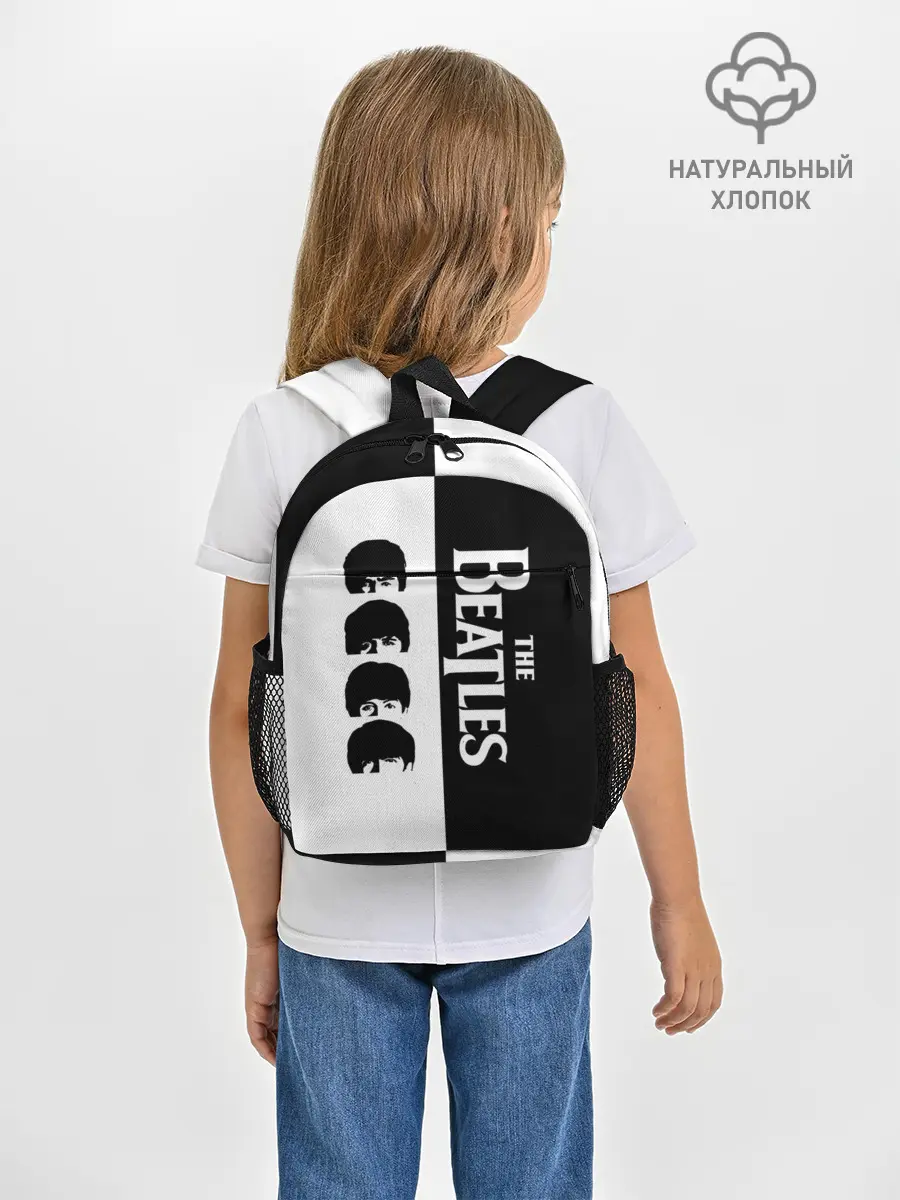 Рюкзак детский / The Beatles черно - белый партер