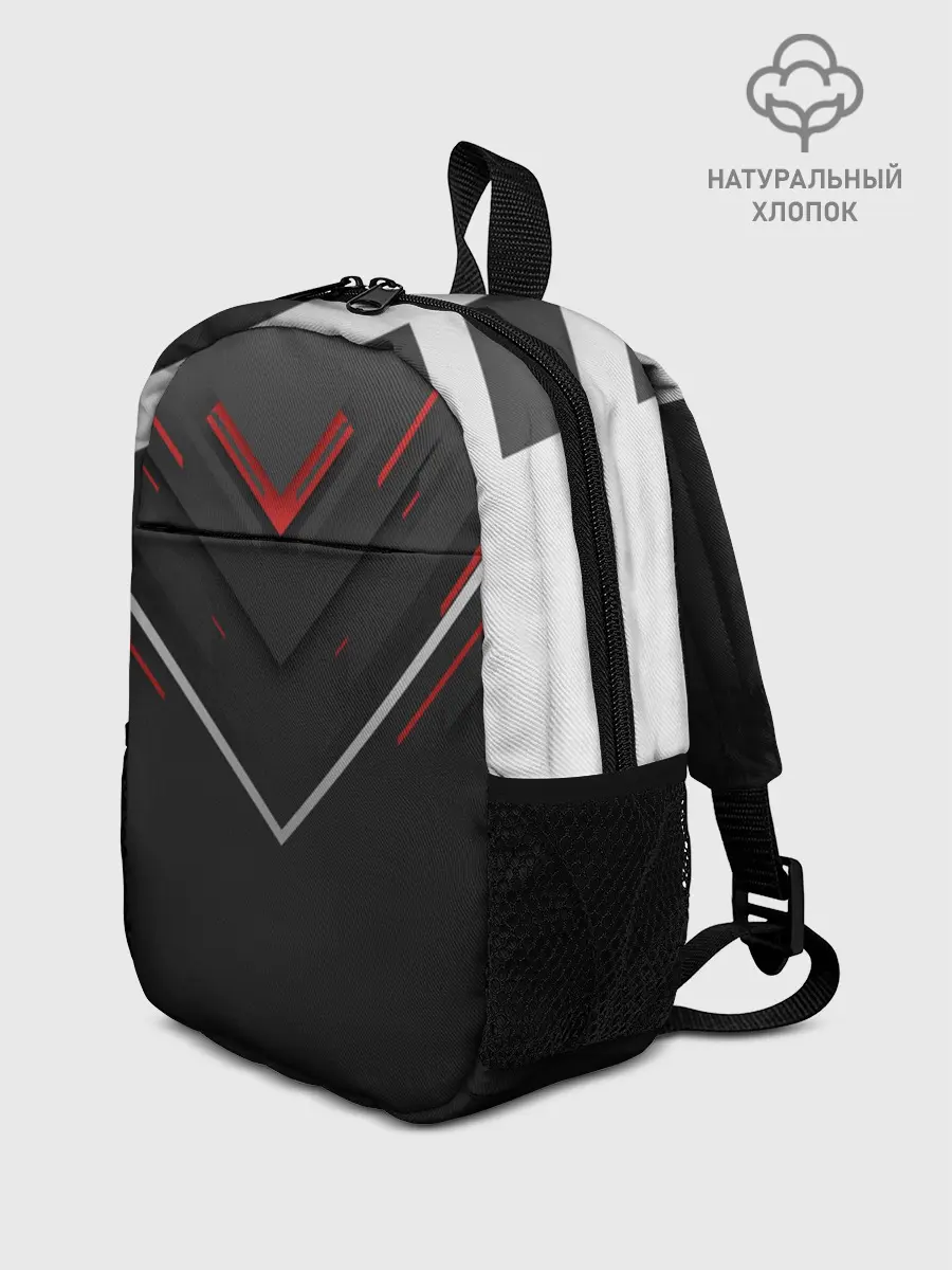 Рюкзак детский / футуристический вектор