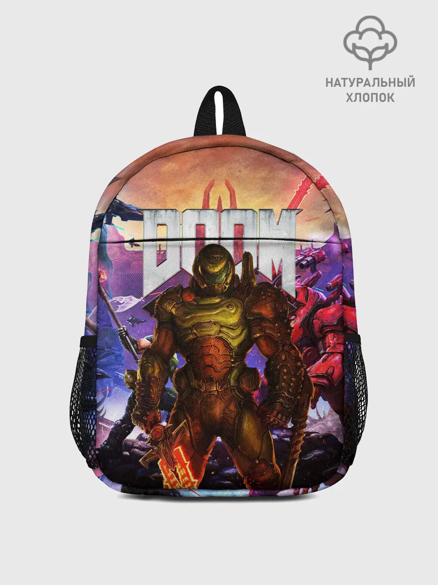 Рюкзак детский / DOOM ETERNAL | ДУМ БИТВА В АДУ