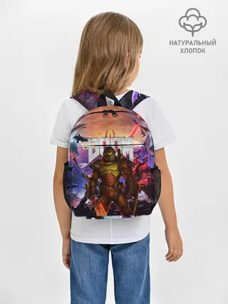 Рюкзак детский / DOOM ETERNAL | ДУМ БИТВА В АДУ