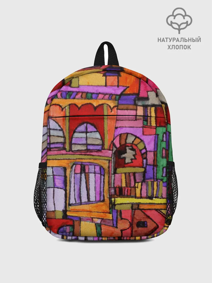 Рюкзак детский / Скетч большого города