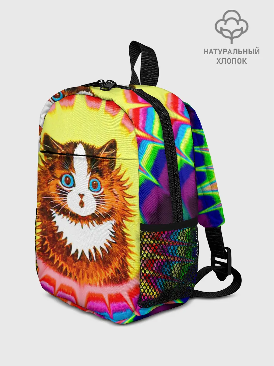 Рюкзак детский / Psychedelic Rainbow Cat