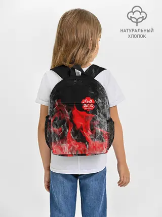 Рюкзак детский / Чёрный клевер: Пламя.
