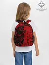 Рюкзак детский / BERSERK BLACK RED | БЕРСЕРК ПАТТЕРН