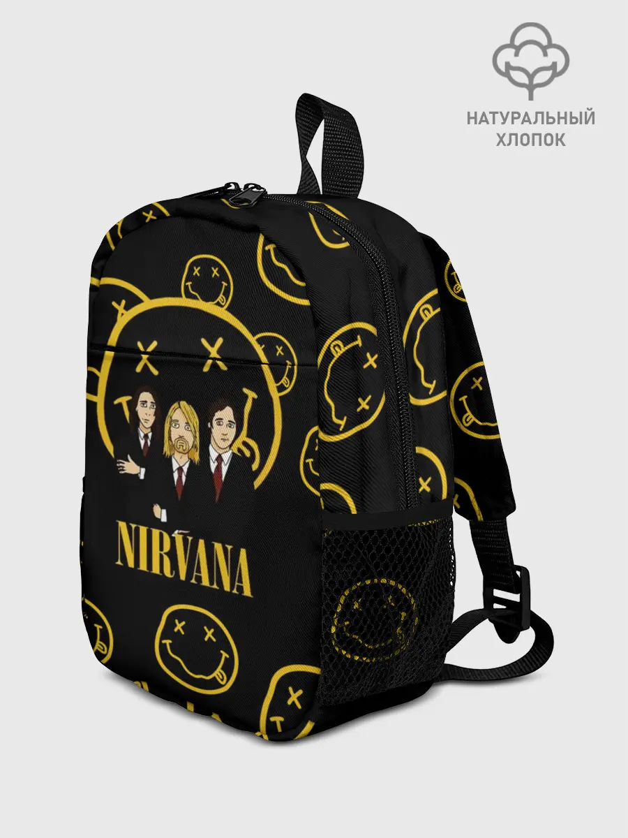 Рюкзак детский / Арт на группу Nirvana