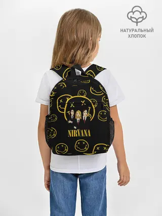 Рюкзак детский / Арт на группу Nirvana