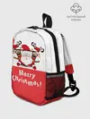 Рюкзак детский / Санта с 2 Оленями