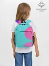 Рюкзак детский / Розово-голубой градиент