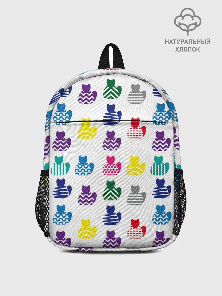 Рюкзак детский / Узор из котов