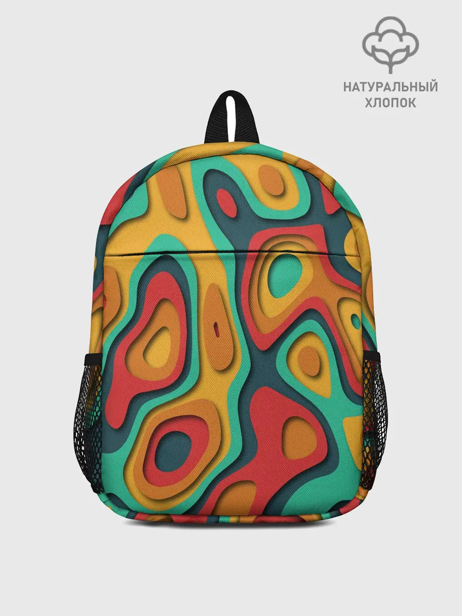 Рюкзак детский / 3D узор Color