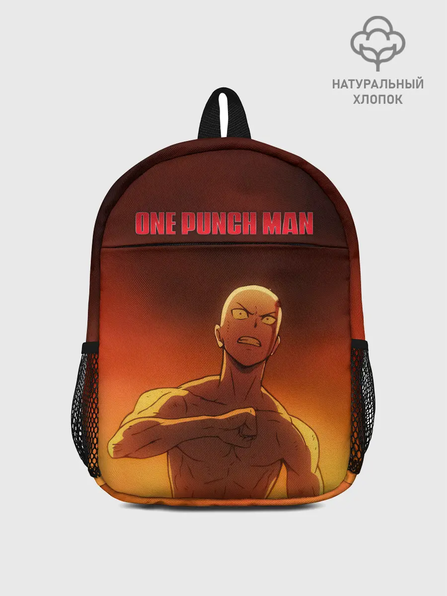 Рюкзак детский / Сайтама в огне One Punch-Man