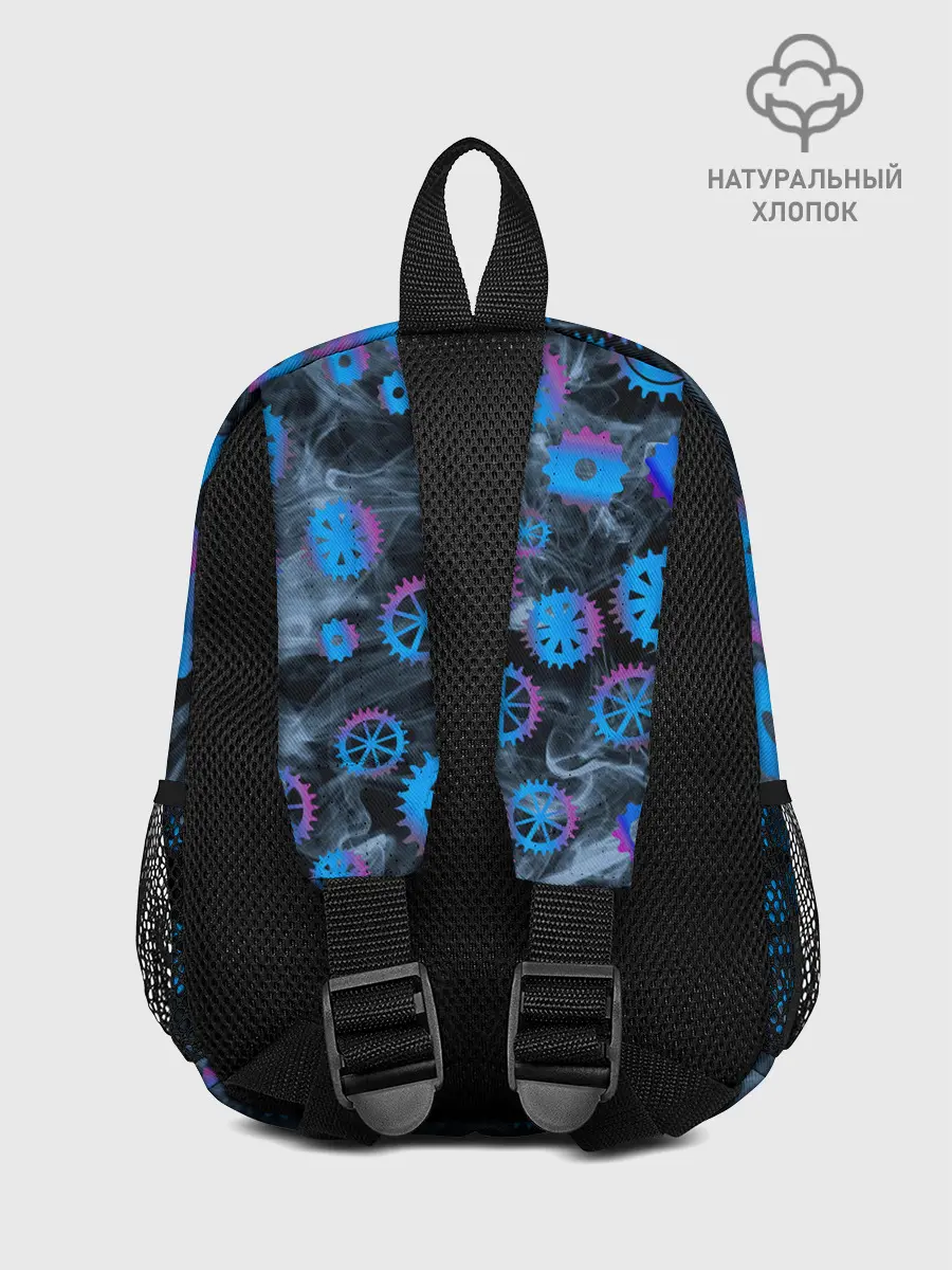 Рюкзак детский / механизм и дым, стимпанк