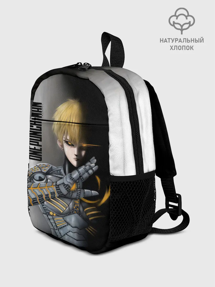 Рюкзак детский / Металлическое тело Геноса One Punch-Man