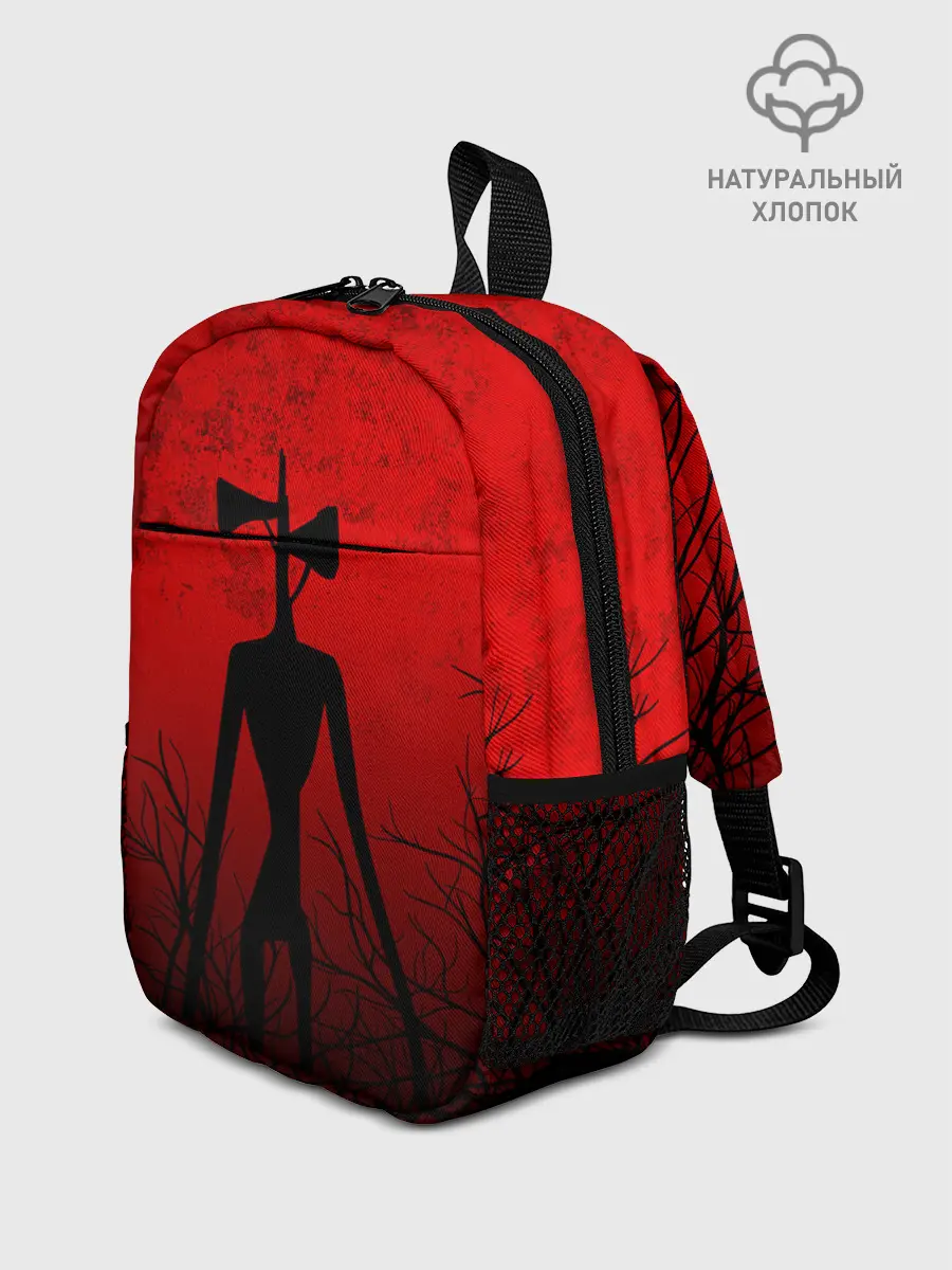 Рюкзак детский / СИРЕНОГОЛОВЫЙ В ТЁМНОМ ЛЕСУ