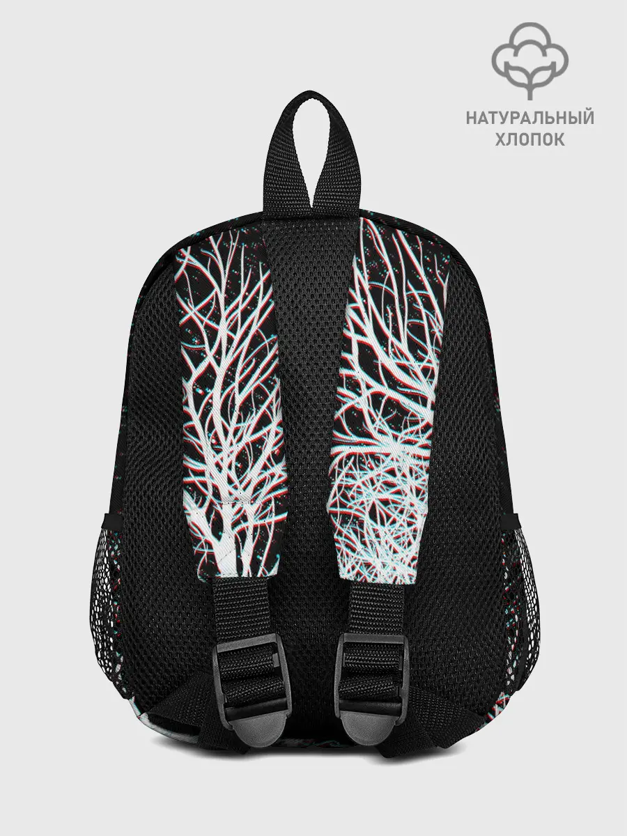 Рюкзак детский / СИРЕНОГОЛОВЫЙ ГЛИТЧ ЛЕС, КОСМОС