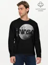 Мужской лонгслив базовый / Nasa Apollo 16