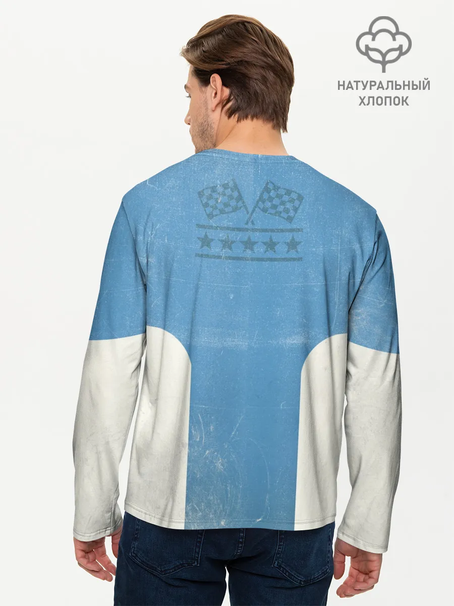 Мужской лонгслив базовый / Karting time