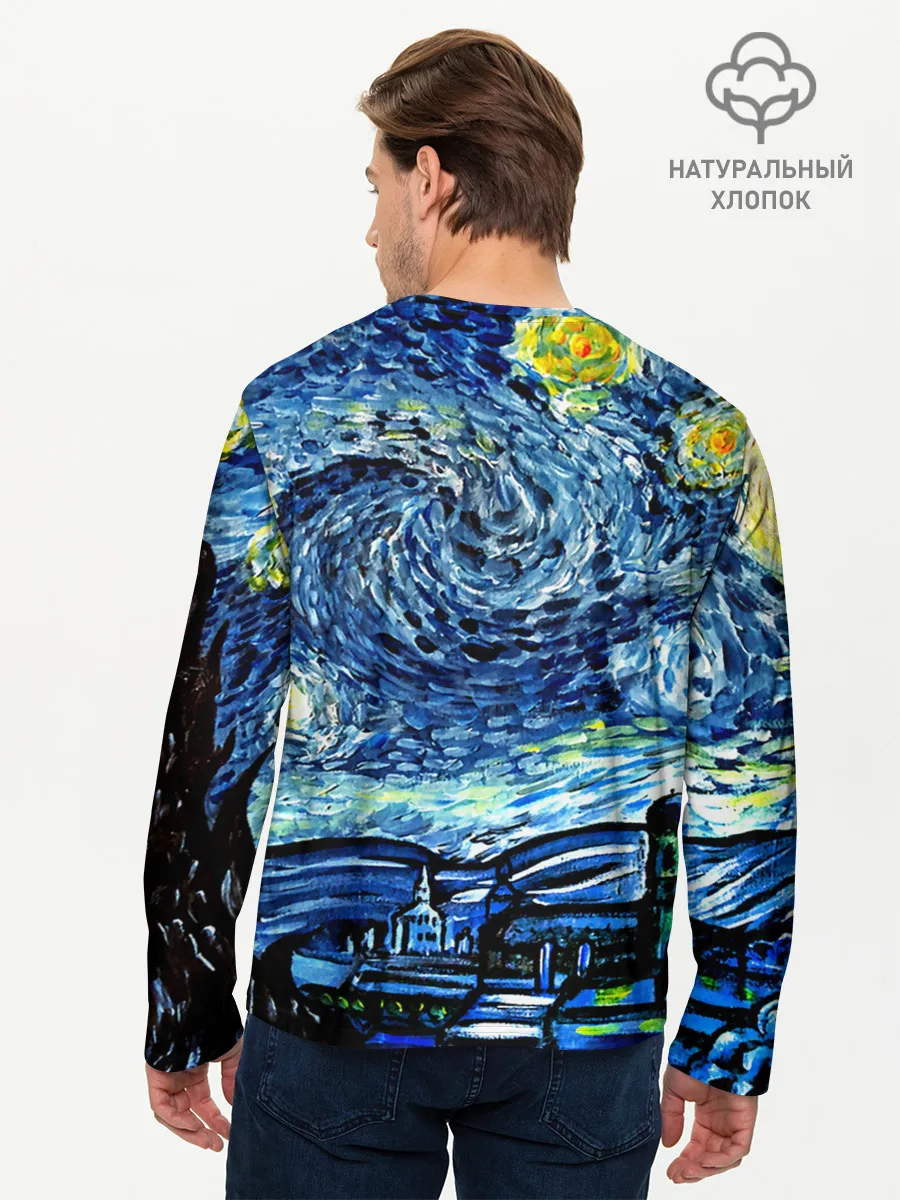 Мужской лонгслив базовый / ВАНГОГ