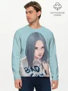 Мужской лонгслив базовый / Billie Eilish