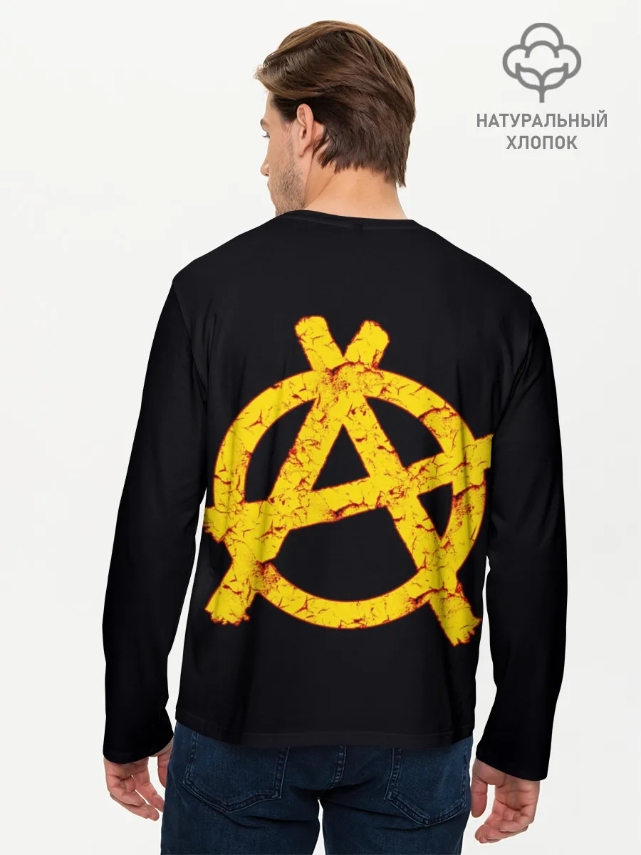 Мужской лонгслив базовый / Король и Шут + Анархия