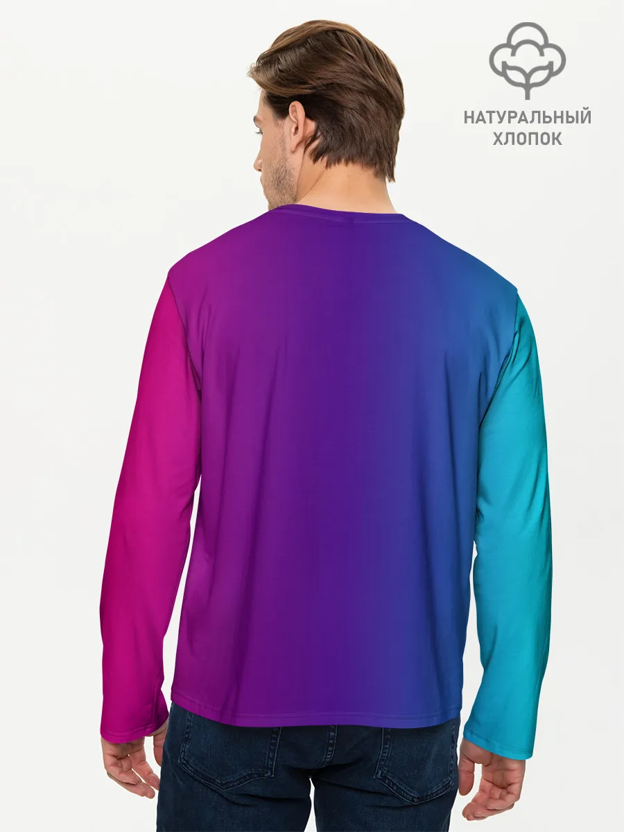 Мужской лонгслив базовый / NEED FOR SPEED - HEAT