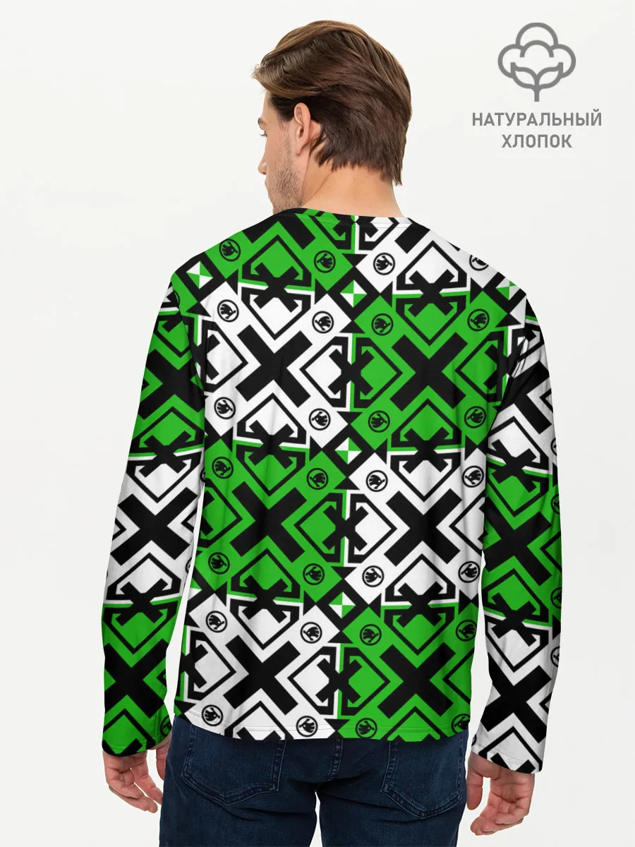 Мужской лонгслив базовый / Skoda