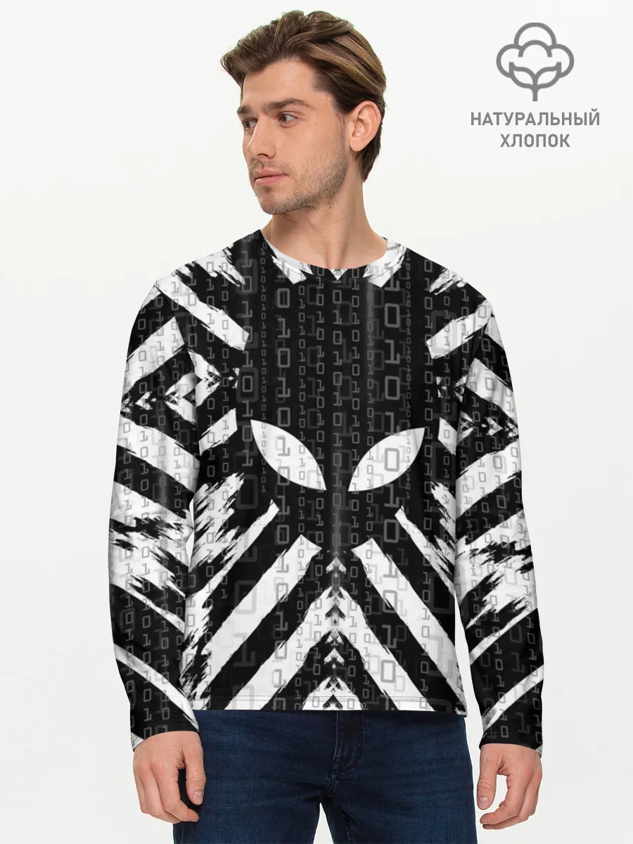 Мужской лонгслив базовый / Alien