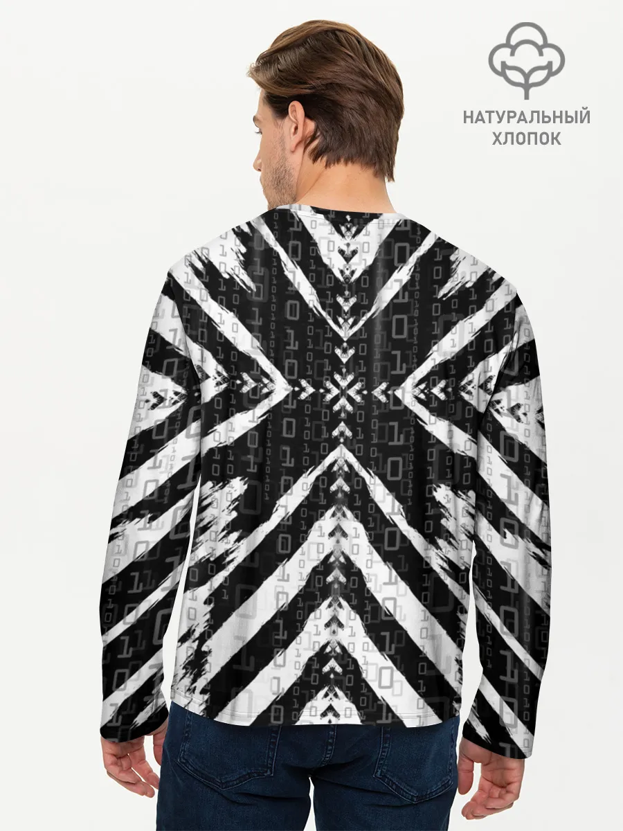 Мужской лонгслив базовый / Alien