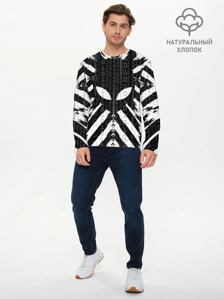 Мужской лонгслив базовый / Alien