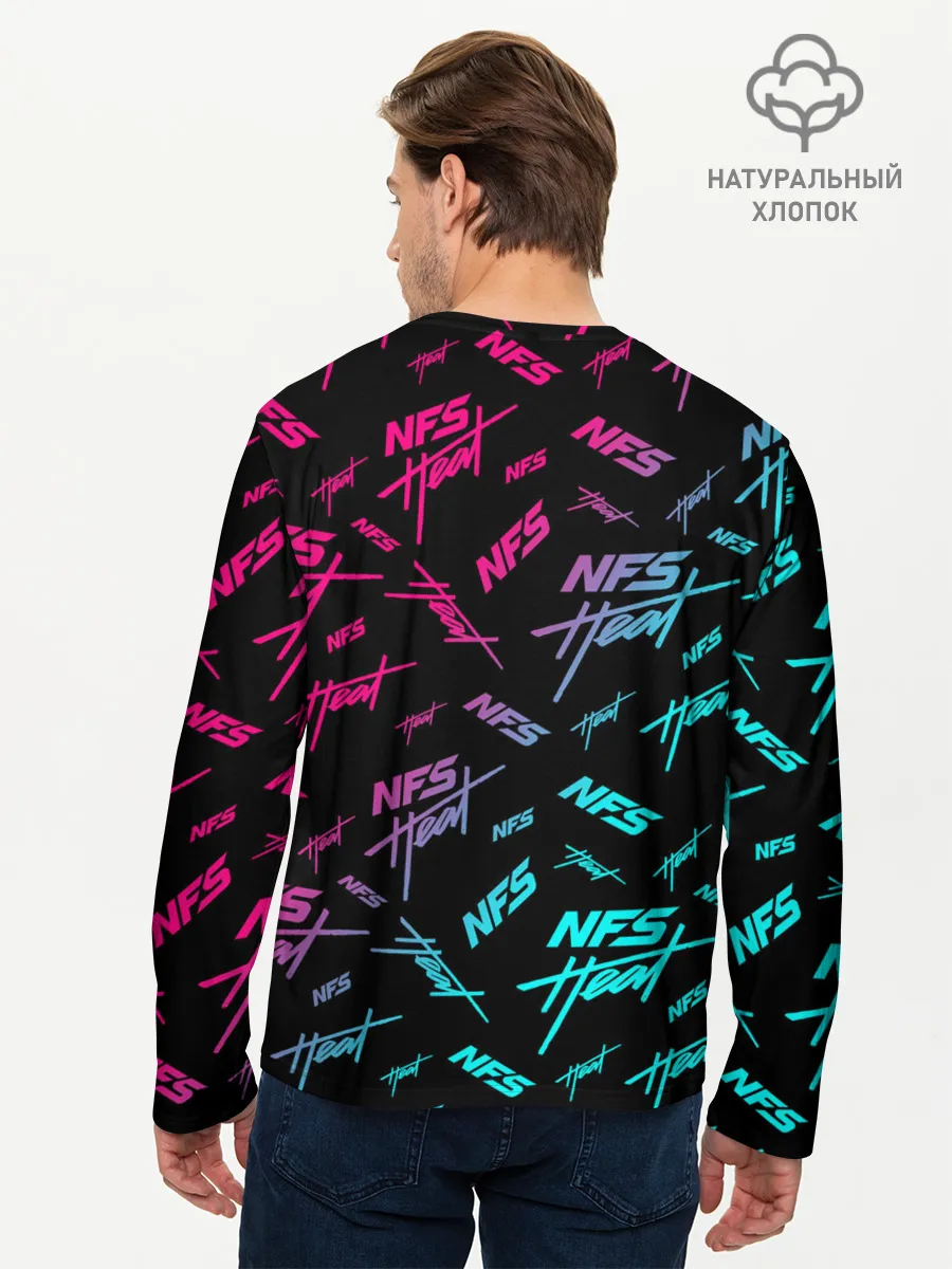 Мужской лонгслив базовый / NFS: Heat