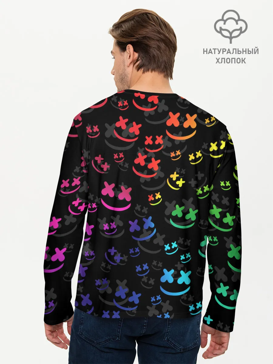 Мужской лонгслив базовый / MARSHMELLO
