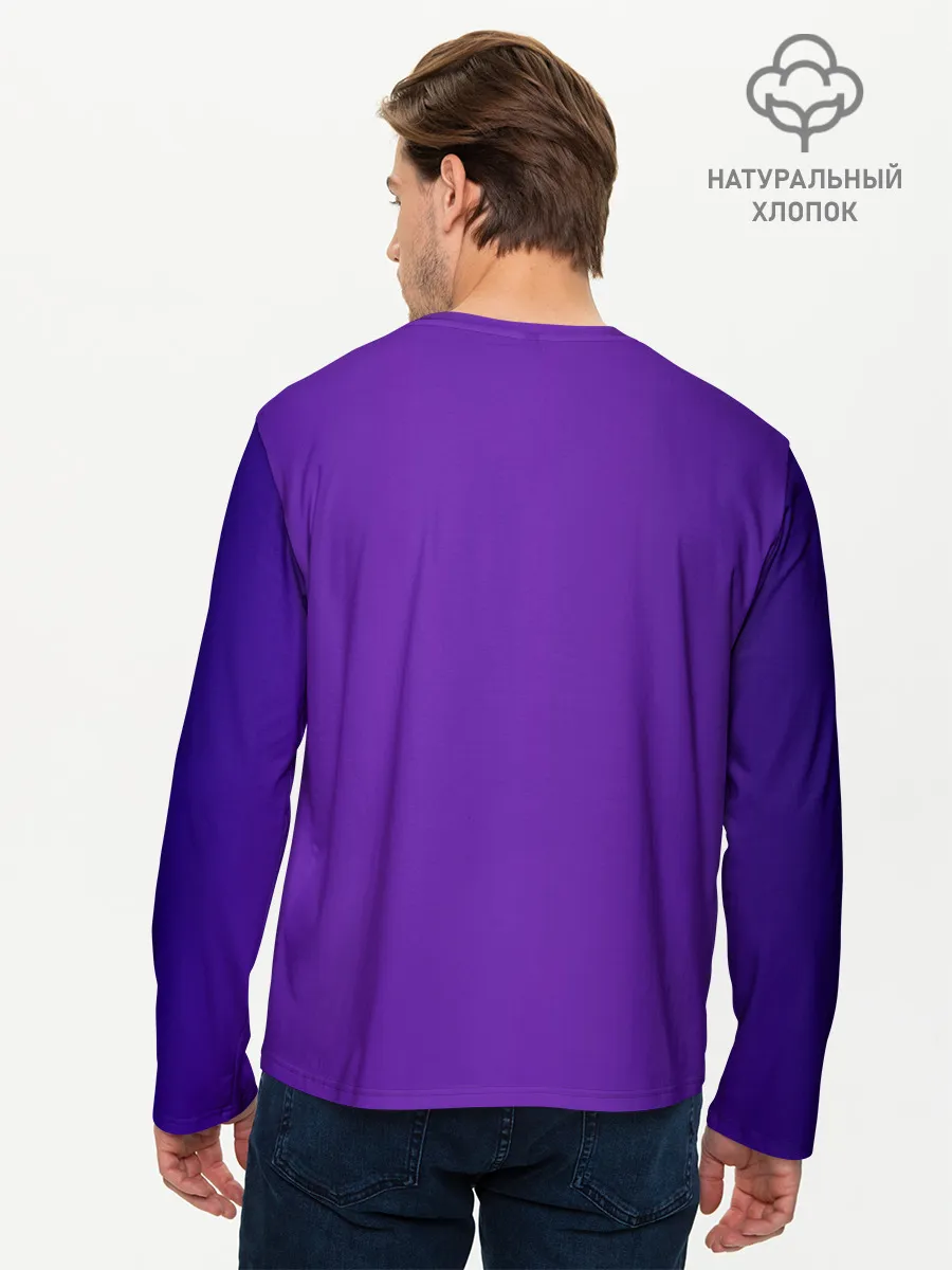 Мужской лонгслив базовый / Назад в 90