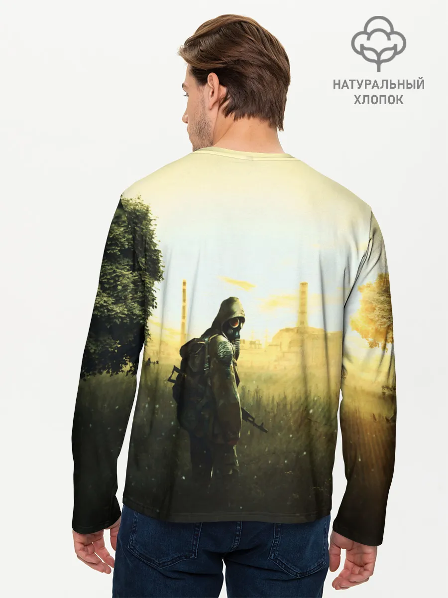 Мужской лонгслив базовый / STALKER