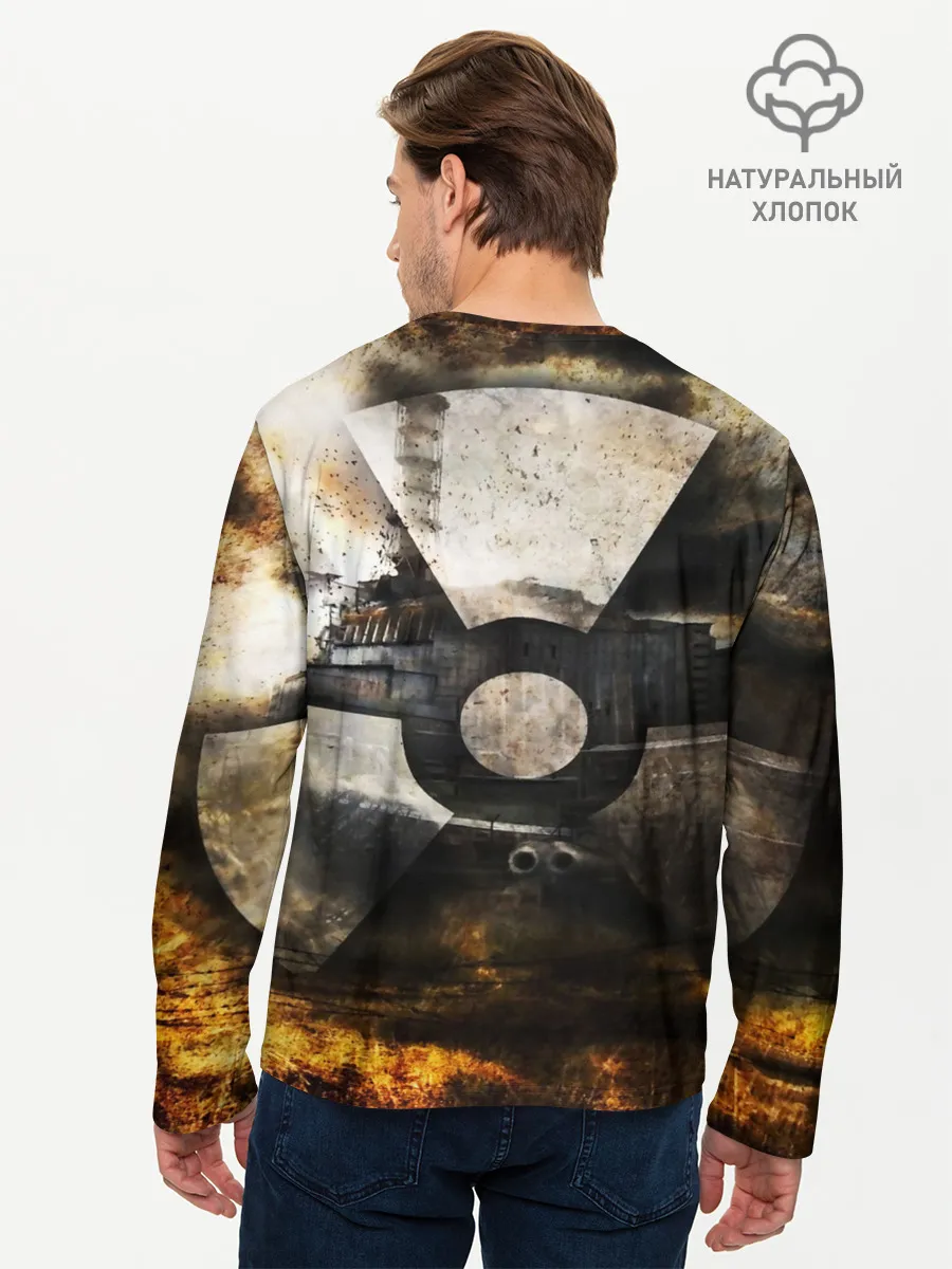 Мужской лонгслив базовый / СТАЛКЕР