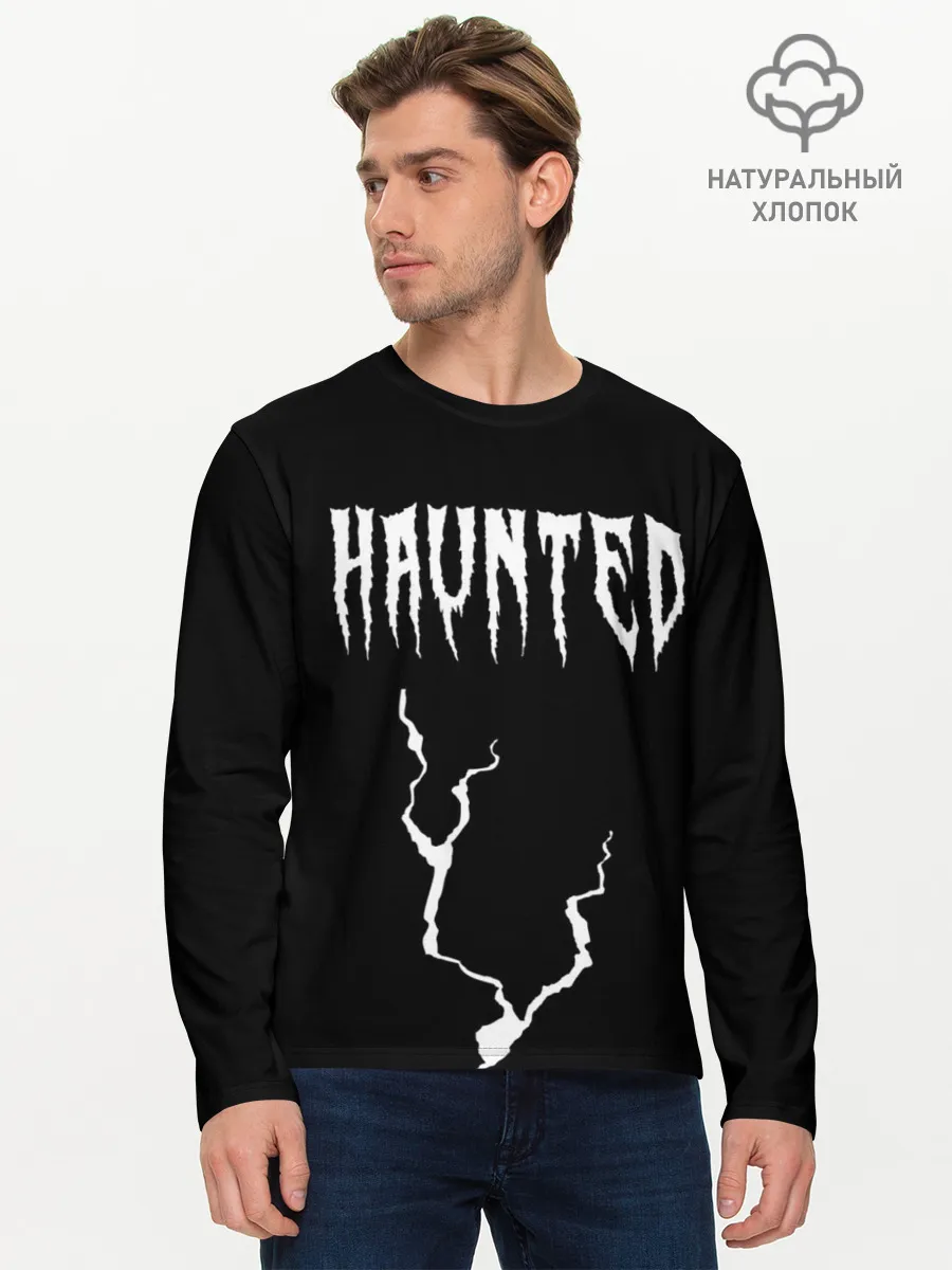 Мужской лонгслив базовый / KIZARU - HAUNTED FAMILY