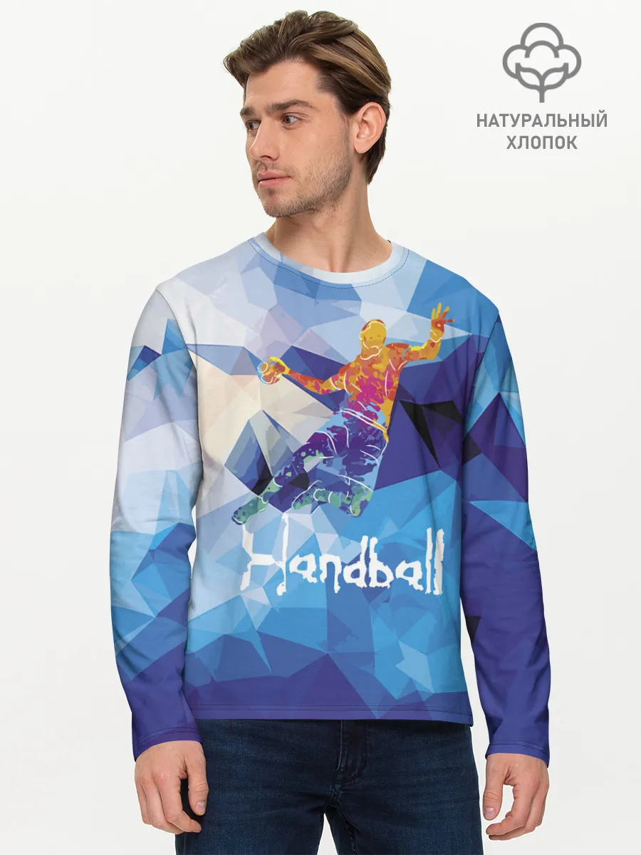 Мужской лонгслив базовый / Handball