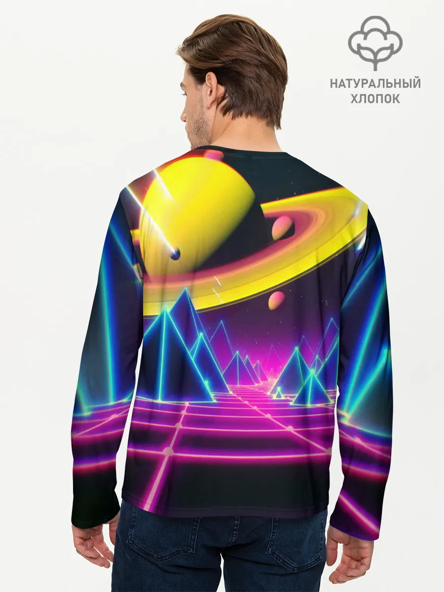 Мужской лонгслив базовый / САТУРН
