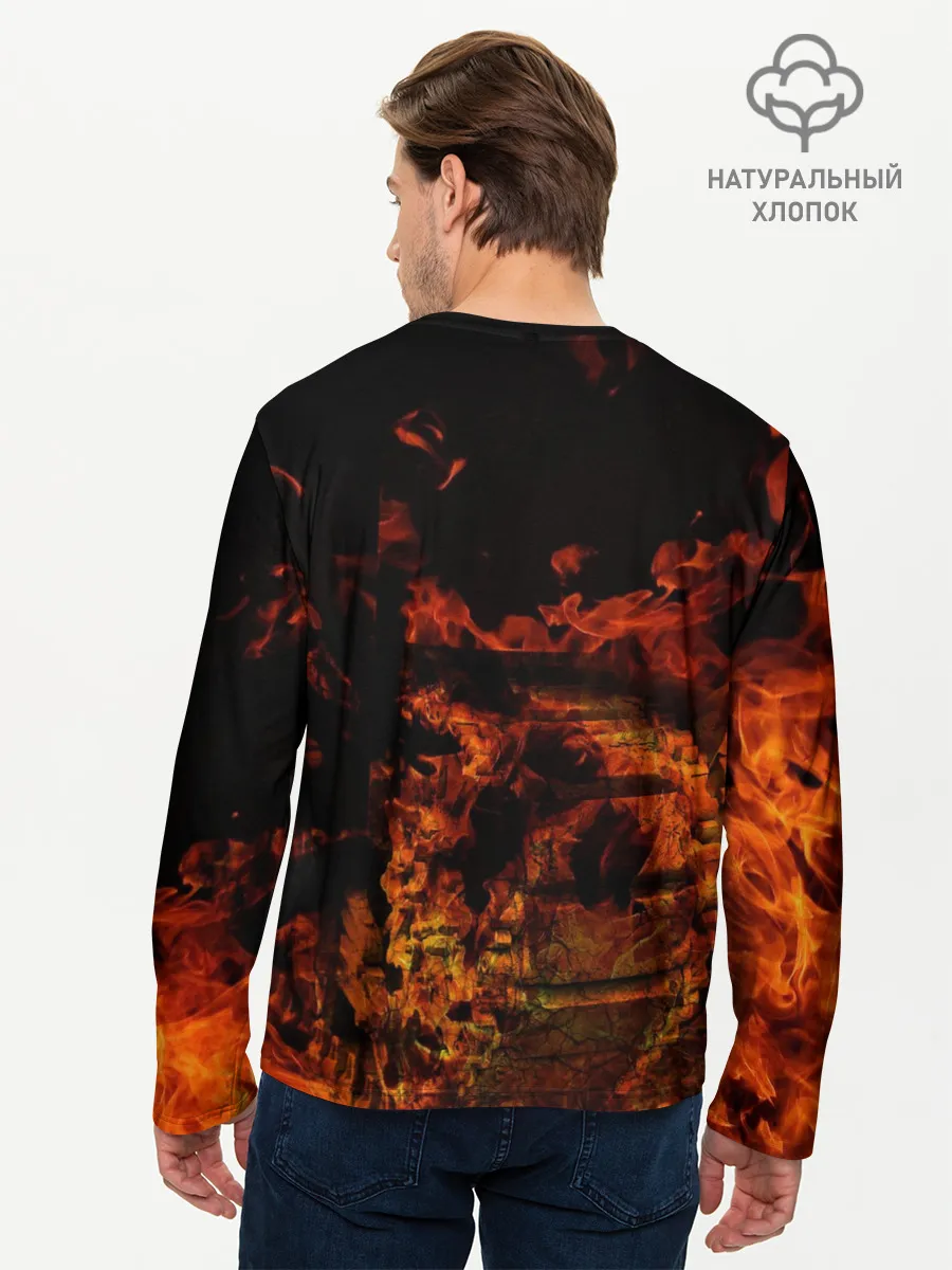 Мужской лонгслив базовый / Sabaton