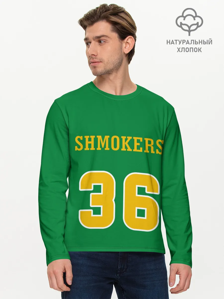 Мужской лонгслив базовый / 3x3 Gruppa Skryptonite