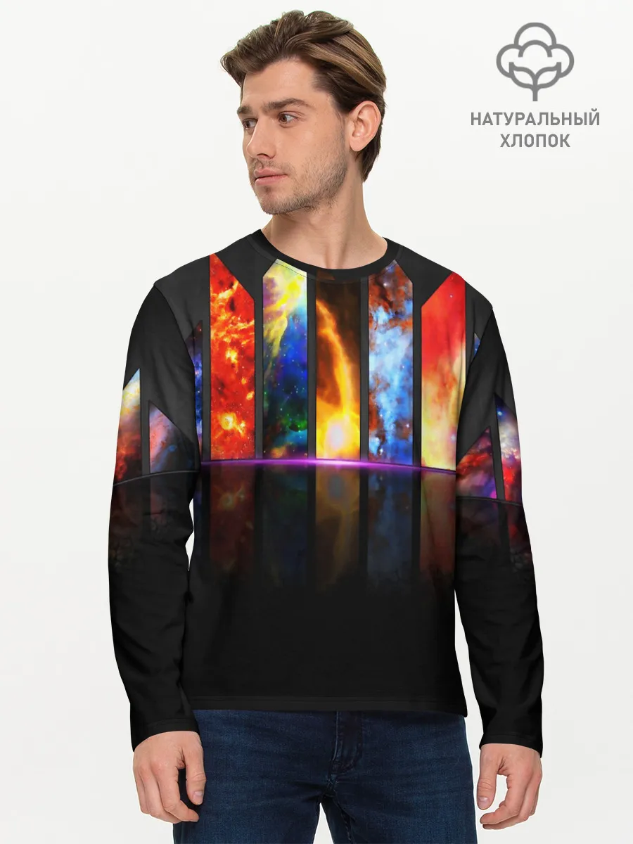 Мужской лонгслив базовый / GALAXY