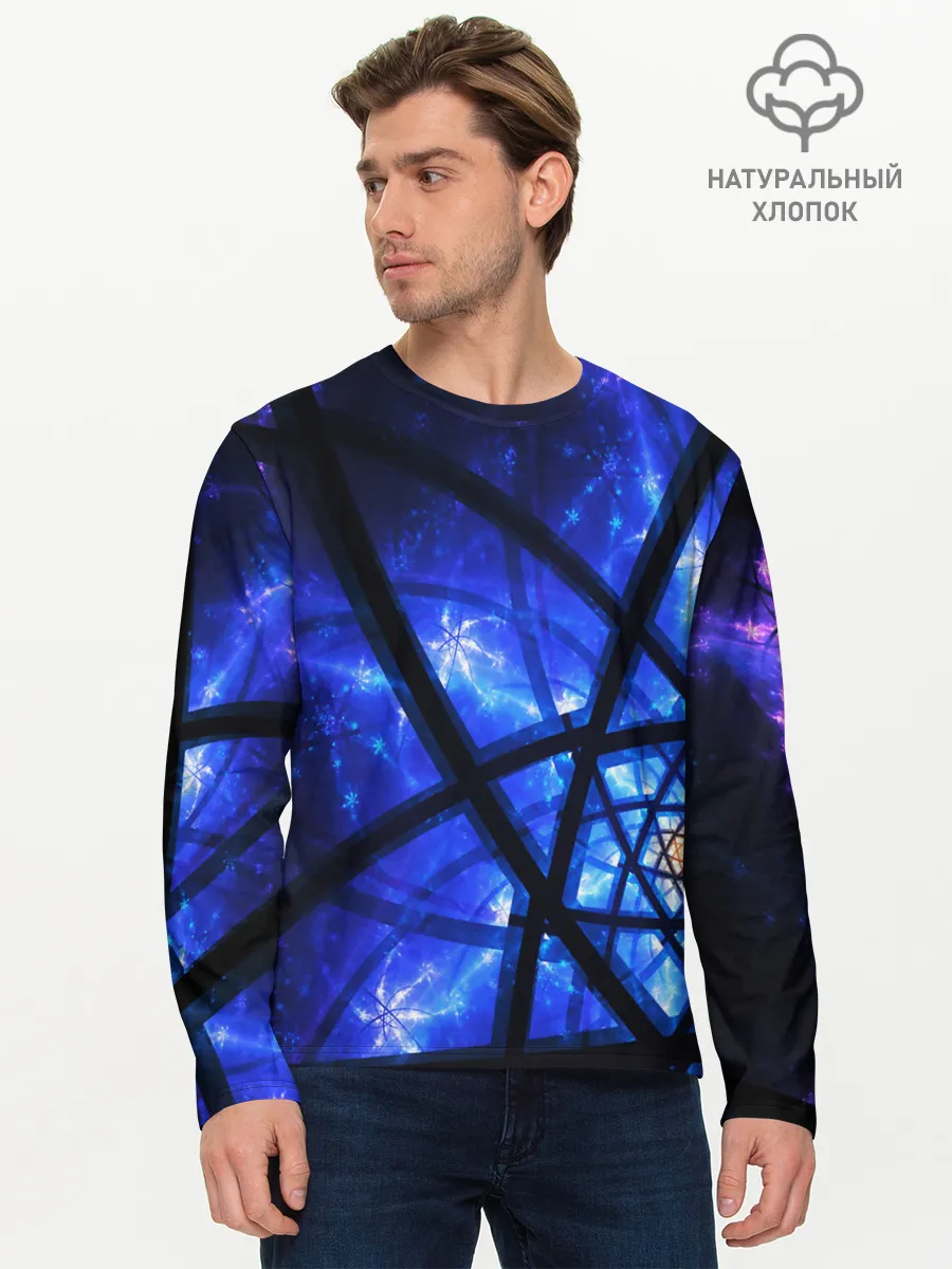 Мужской лонгслив базовый / SPACE PSY