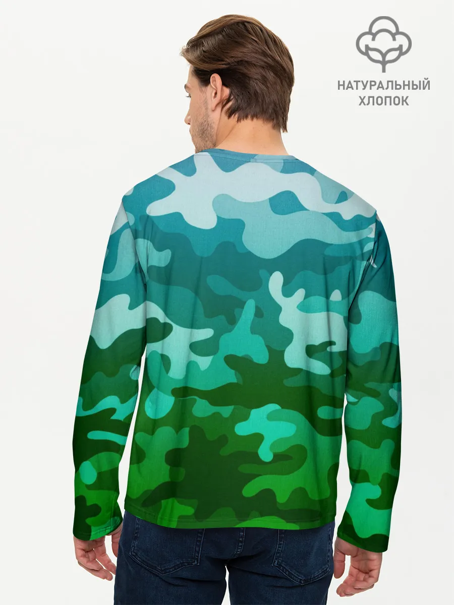 Мужской лонгслив базовый / Душа поёт