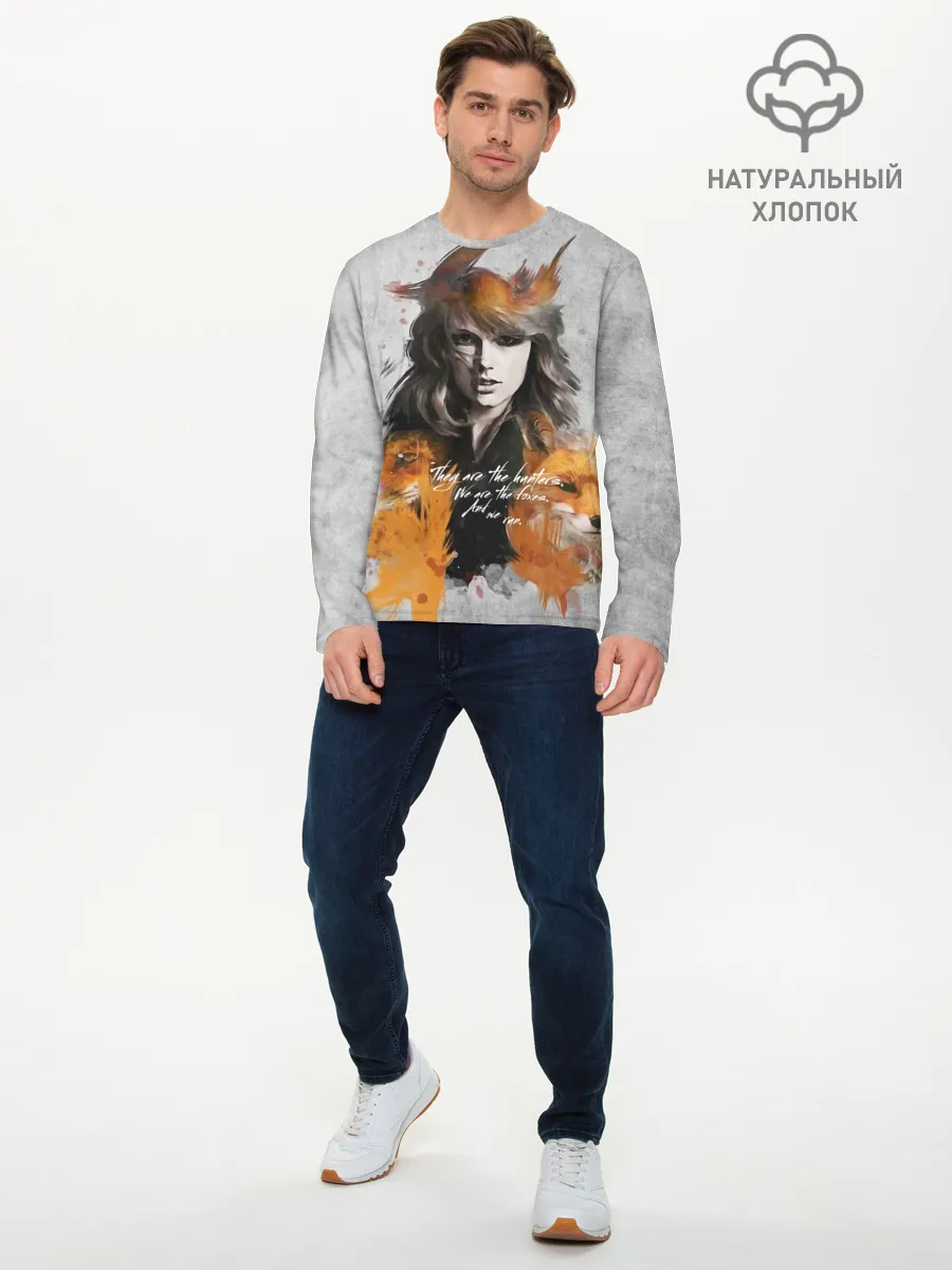 Мужской лонгслив базовый / Taylor and fox