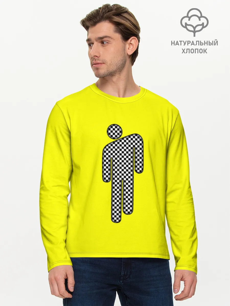 Мужской лонгслив базовый / billie eilish