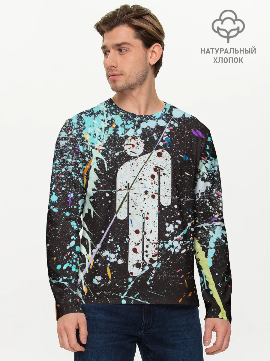 Мужской лонгслив базовый / BILLIE EILISH