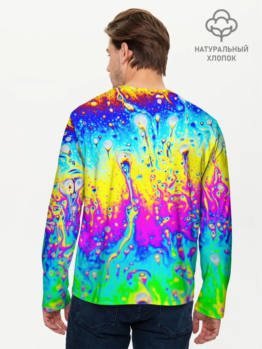 Мужской лонгслив базовый / КИСЛОТНЫЙ СТИЛЬ