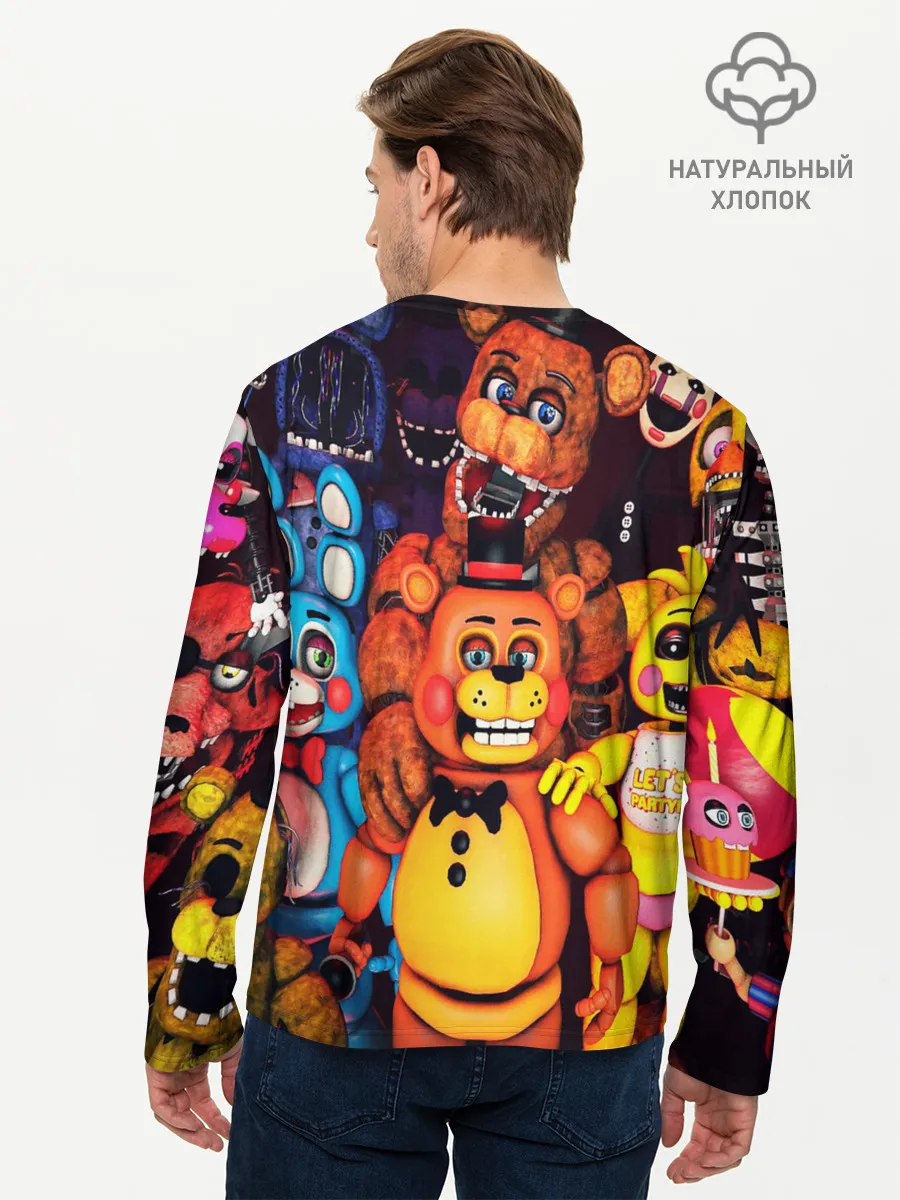 Мужской лонгслив базовый / FIVE NIGHTS AT FREDDYS