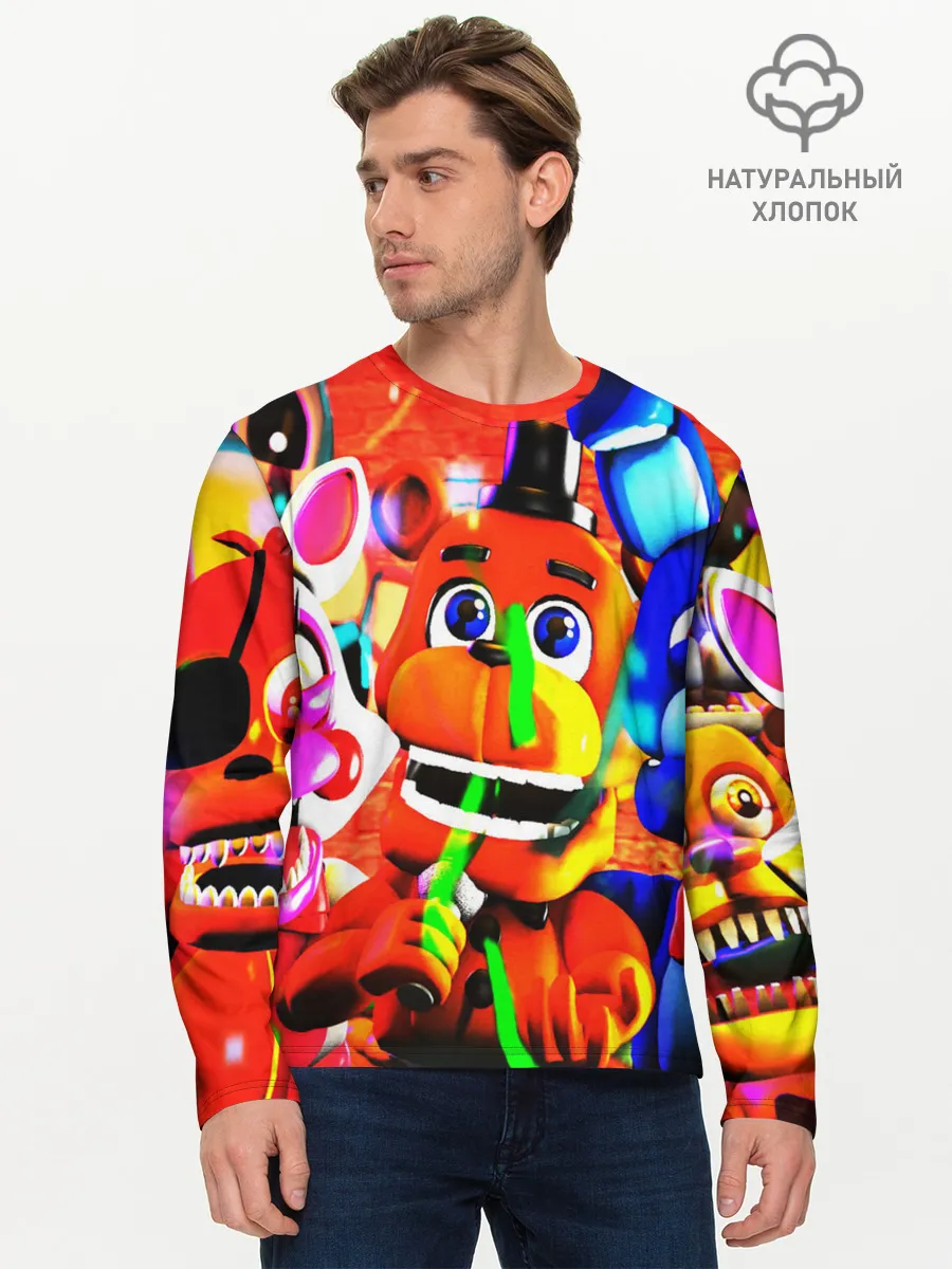 Мужской лонгслив базовый / FIVE NIGHTS AT FREDDYS