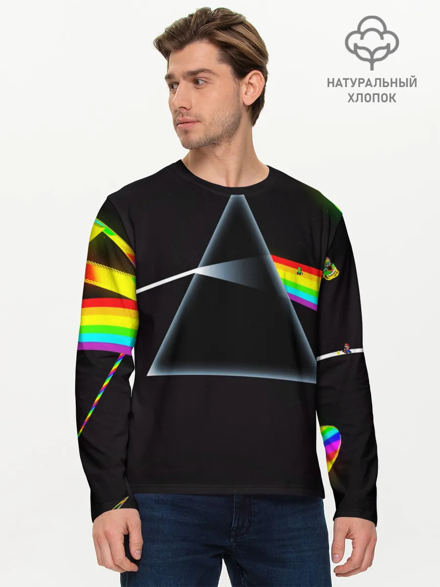 Мужской лонгслив базовый / PINK FLOYD