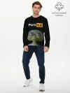 Мужской лонгслив базовый / Alien and Porh Hub